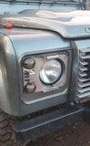 FAR Defender stainless steel headlamp guards