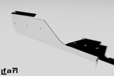 FAR - Defender 110 Stainless Steel rear mudflap brackets