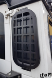 Defender rear quarter window guards