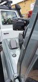 FAR Defender windscreen light mount in Stainless Steel
