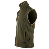 Countryman Fleece Gilet - Dark Olive