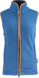 Ladies Countryman Fleece Gilet - Denim