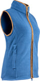 Ladies Countryman Fleece Gilet - Denim
