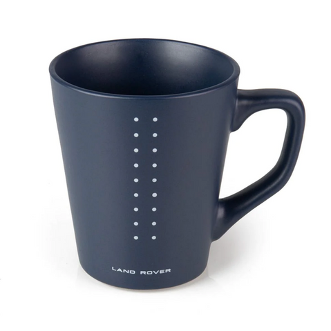 Land Rover Matte Stoneware Mug - Navy Dots – Far Corners