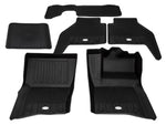 Defender Deep-Sided Rubber Mats - RHD, 110, 5 + 2 seat - 2020 Onwards