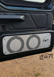 FAR – Land Rover Discovery 1/2 Tailgate subwoofer stainless grille kit