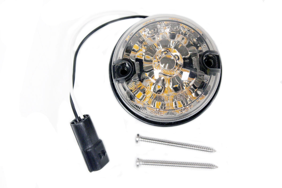 Defender 73mm LED Front Indicator - Coloured, Clear or Smoked – Far Corners