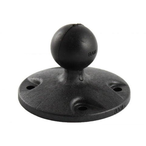 RAM - Round Plastic Base with 1" Ball